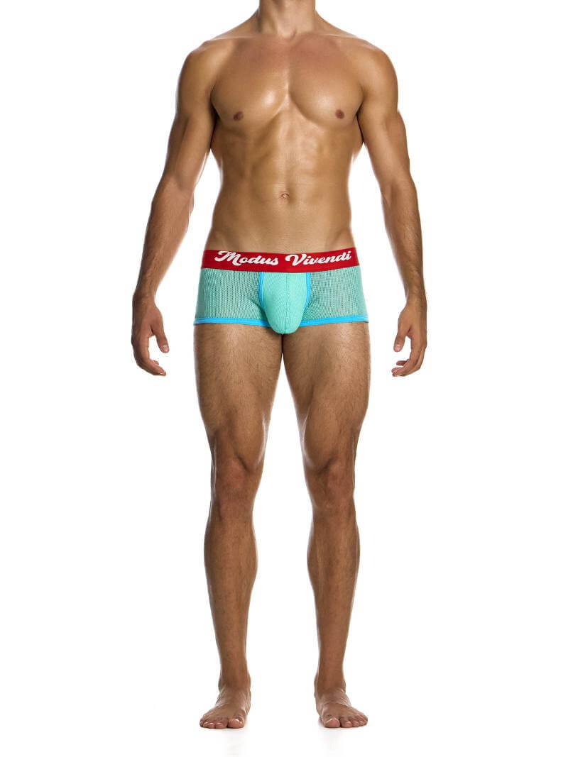 Mens MODUS VIVENDI Retro Boxer Trunk