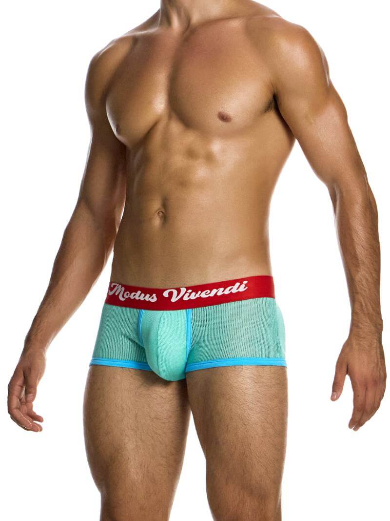 Mens MODUS VIVENDI Retro Boxer Trunk
