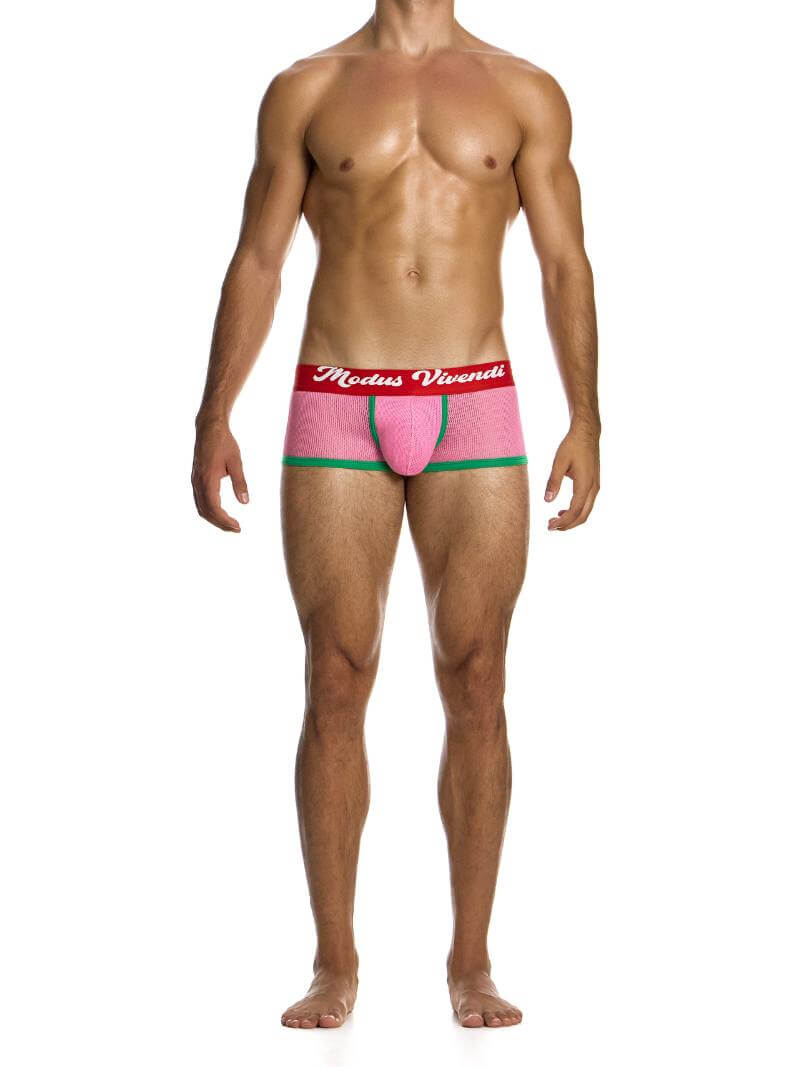 Mens MODUS VIVENDI Retro Boxer Trunk