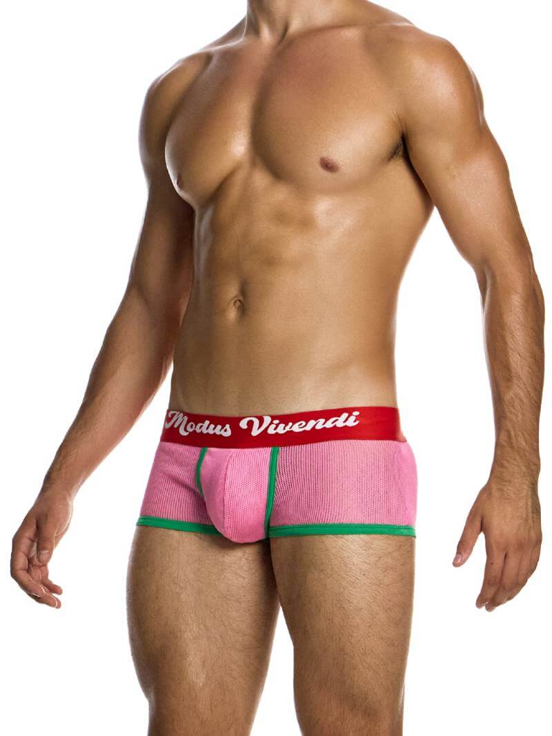 Mens MODUS VIVENDI Retro Boxer Trunk