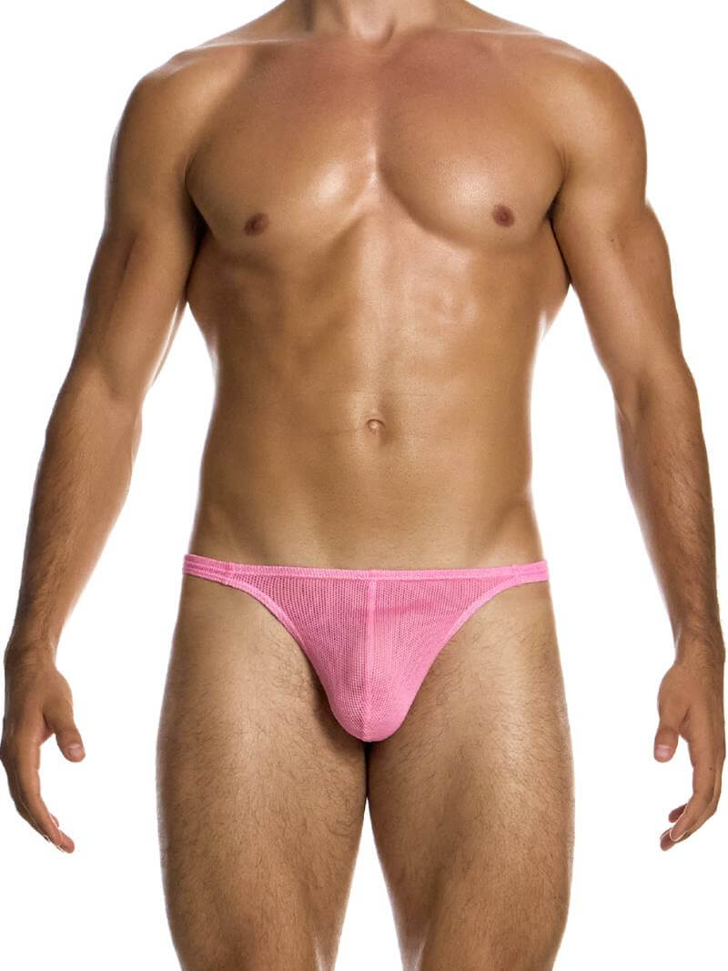 MODUS VIVENDI Retro Micro Cotton Fishnet Thong String