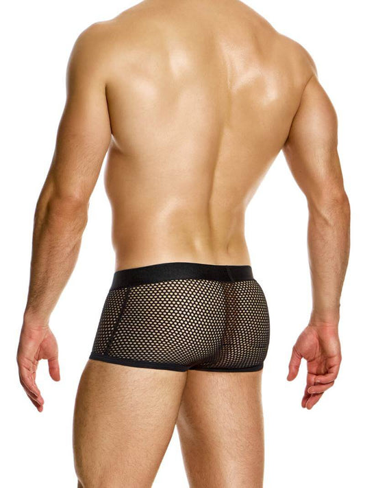 Mens MODUS VIVENDI Striped Mesh Trunk - SIZE LARGE, XL