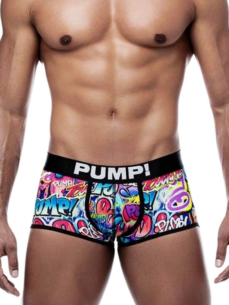Mens PUMP Underwear Graffiti Boxer