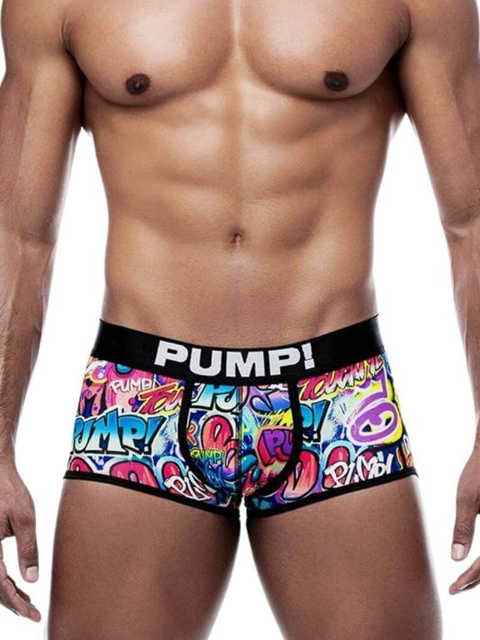 Mens PUMP Underwear Graffiti Boxer