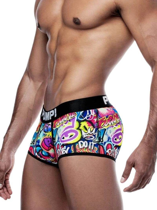 Mens PUMP Underwear Graffiti Boxer