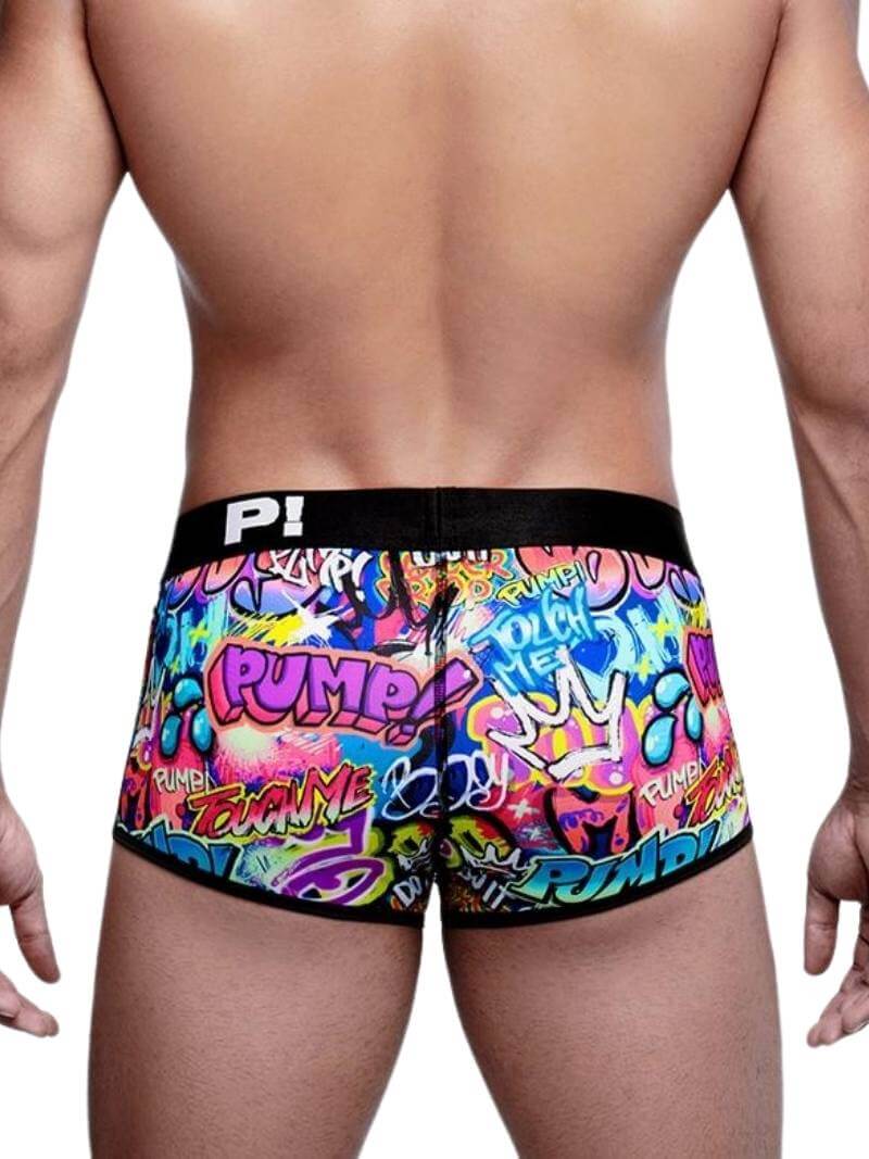 Mens PUMP Underwear Graffiti Boxer