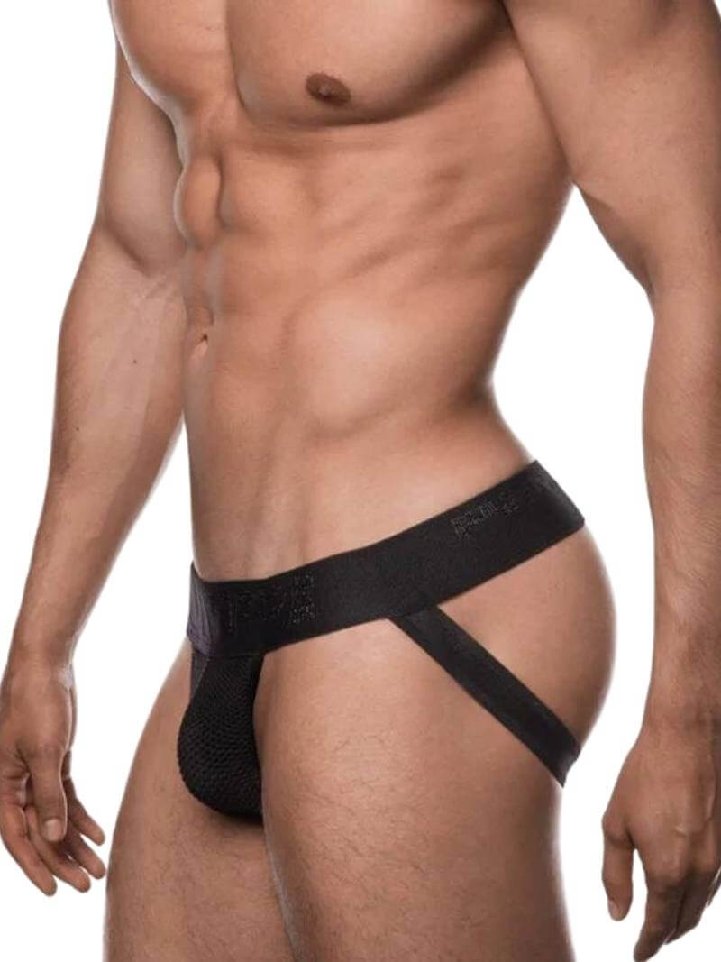 Mens PUMP Underwear Switch Breathable Mesh Jockstrap