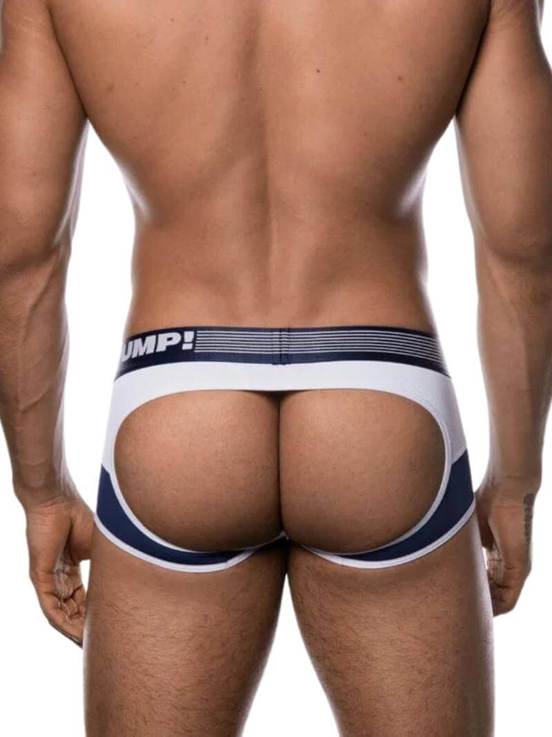 Mens PUMP Underwear Access Bottomless Trunk, Navy