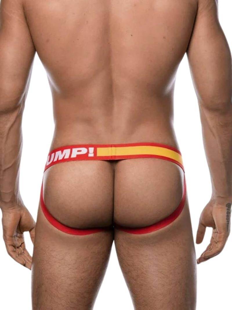 Mens PUMP Underwear Flash Breathable Mesh Jockstrap