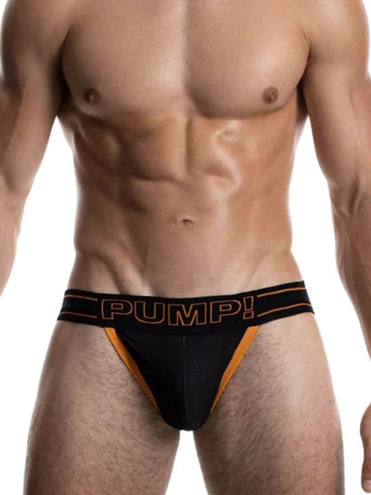 Mens PUMP Underwear NightLight Cotton Mesh Jock