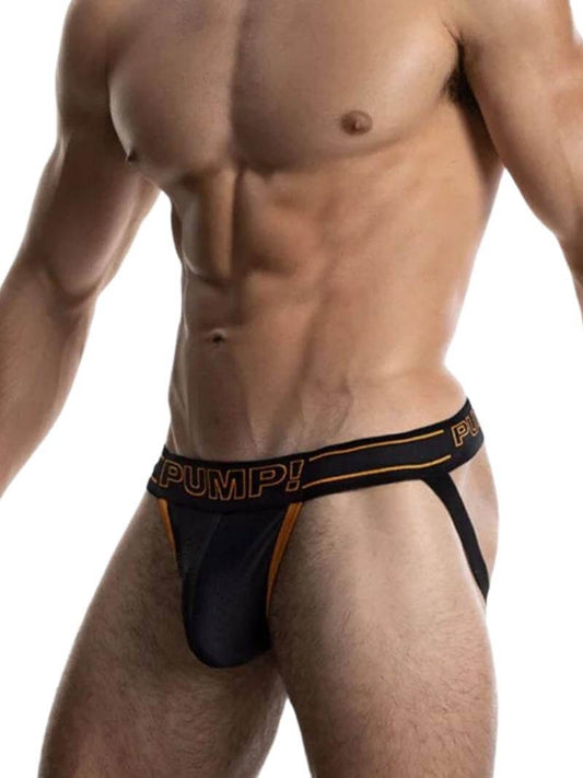 Mens PUMP Underwear NightLight Cotton Mesh Jock