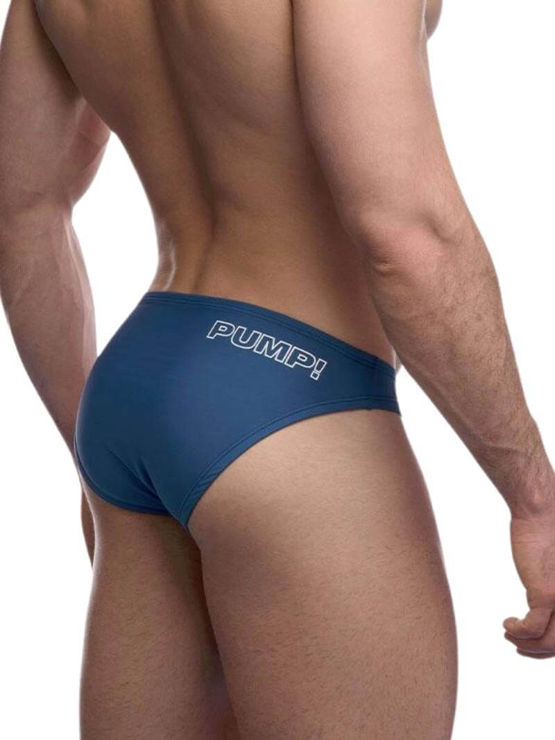Mens PUMP Watercheekie Swimming Brief with UPF Sun Protection