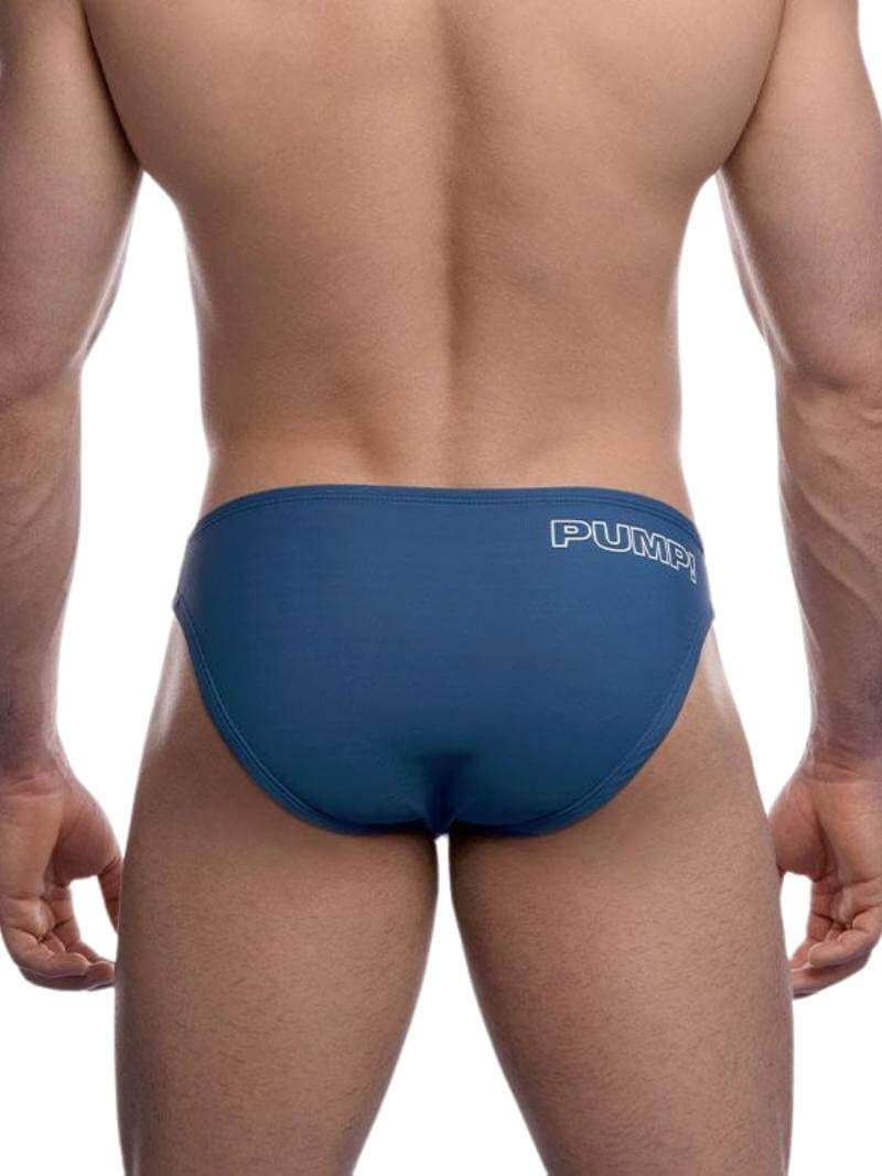 Mens PUMP Watercheekie Swimming Brief with UPF Sun Protection