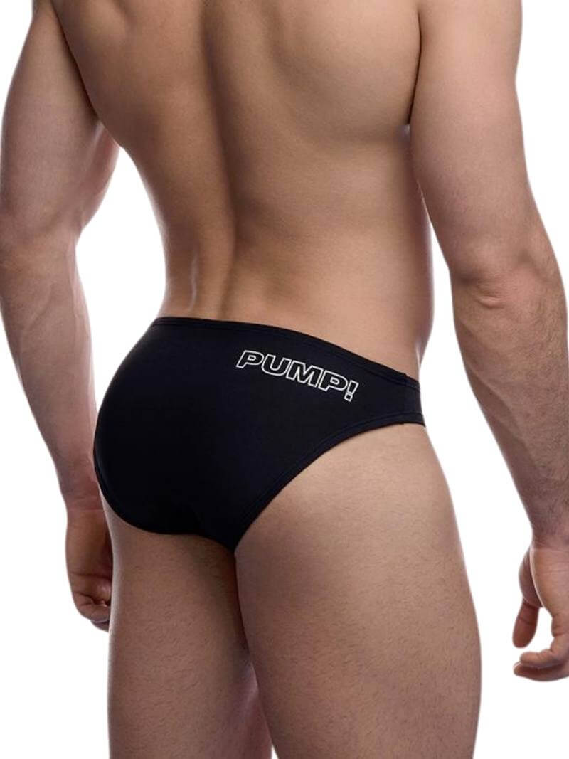 Mens PUMP Watercheekie Swimming Brief with UPF Sun Protection