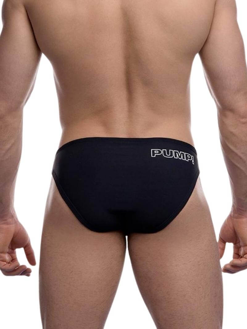Mens PUMP Watercheekie Swimming Brief with UPF Sun Protection