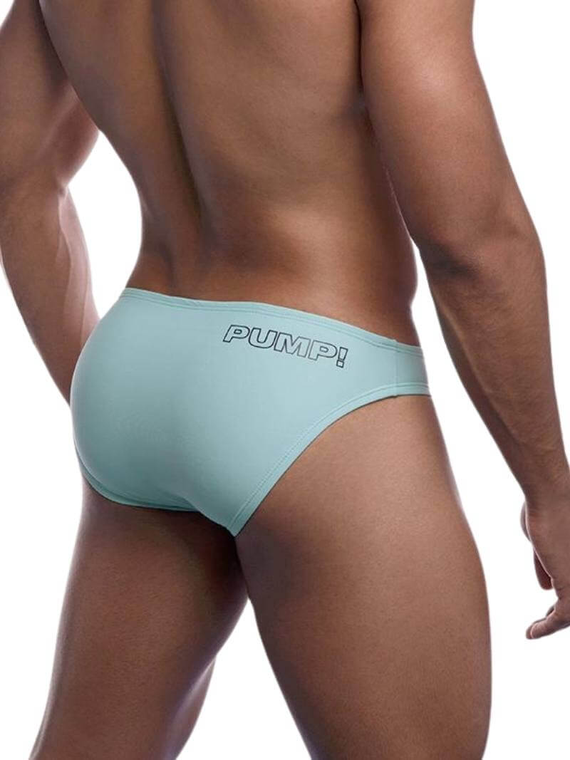 Mens PUMP Watercheekie Swimming Brief with UPF Sun Protection