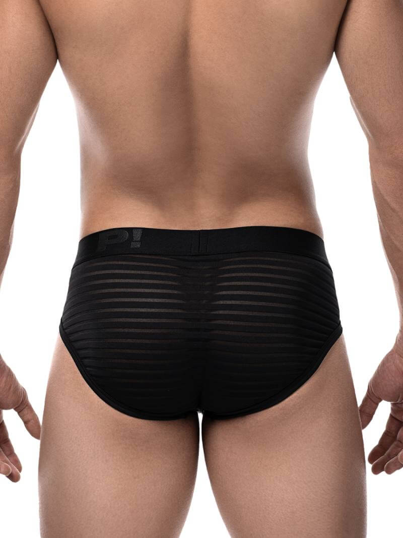 Mens PUMP! Whisper Black Brief