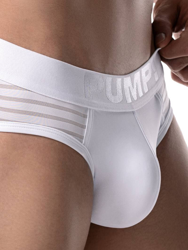Mens PUMP! Whisper white Brief