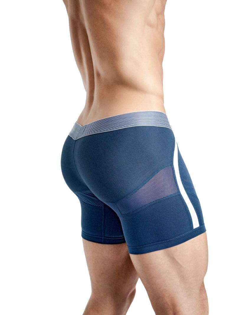 Mens RounderBum Boxer Brief with Anatomic Long Pouch