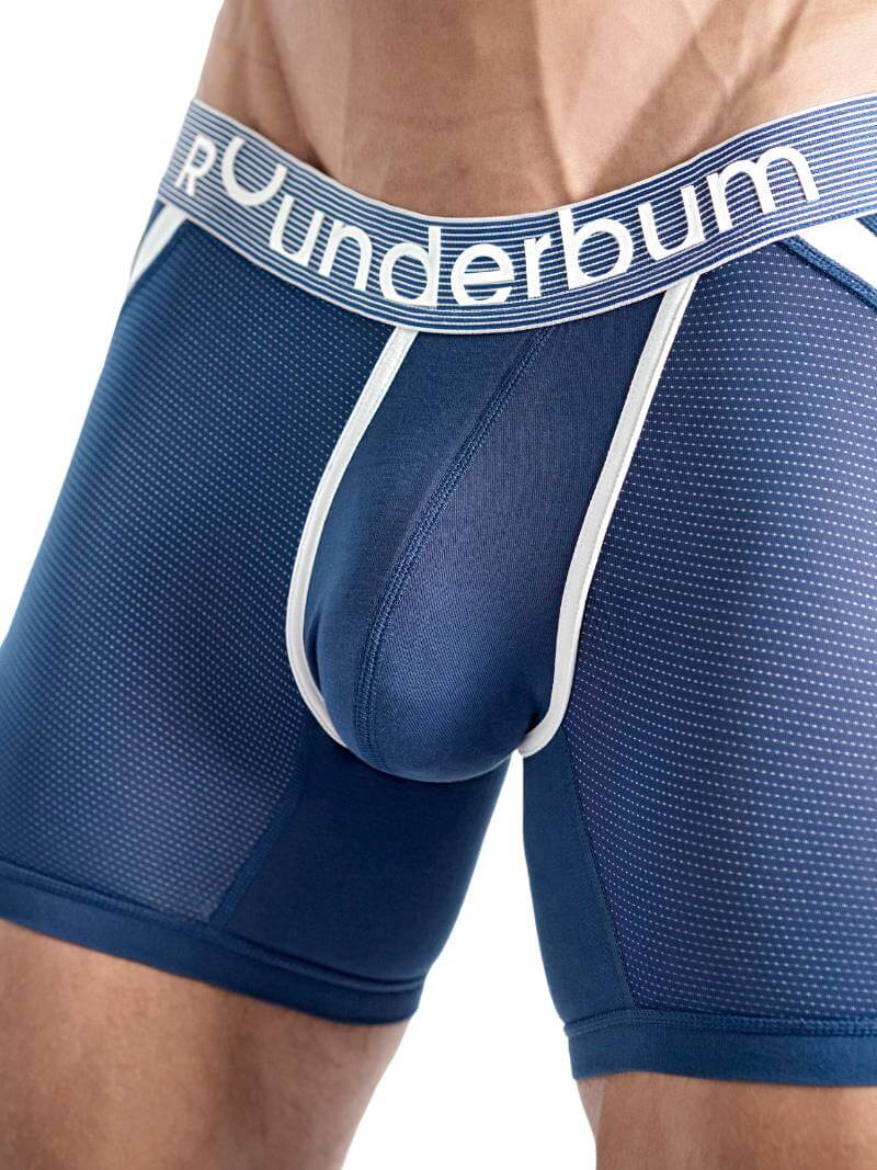 Mens RounderBum Boxer Brief with Anatomic Long Pouch
