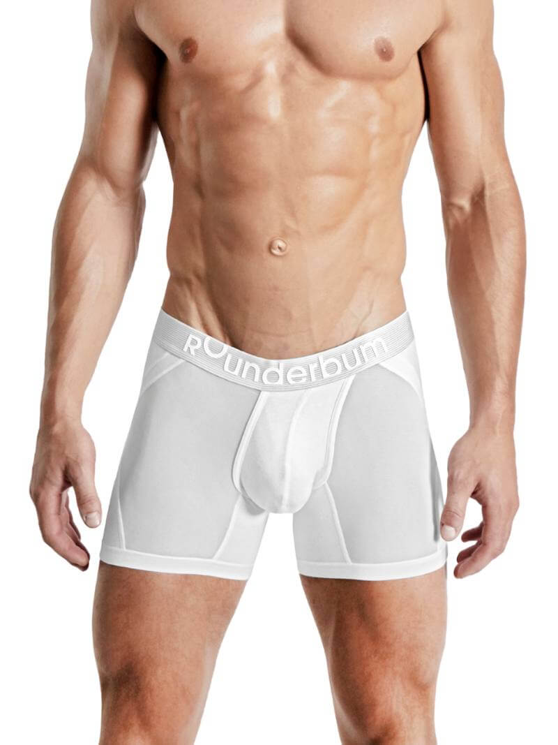 Mens RounderBum Boxer Brief with Anatomic Long Pouch