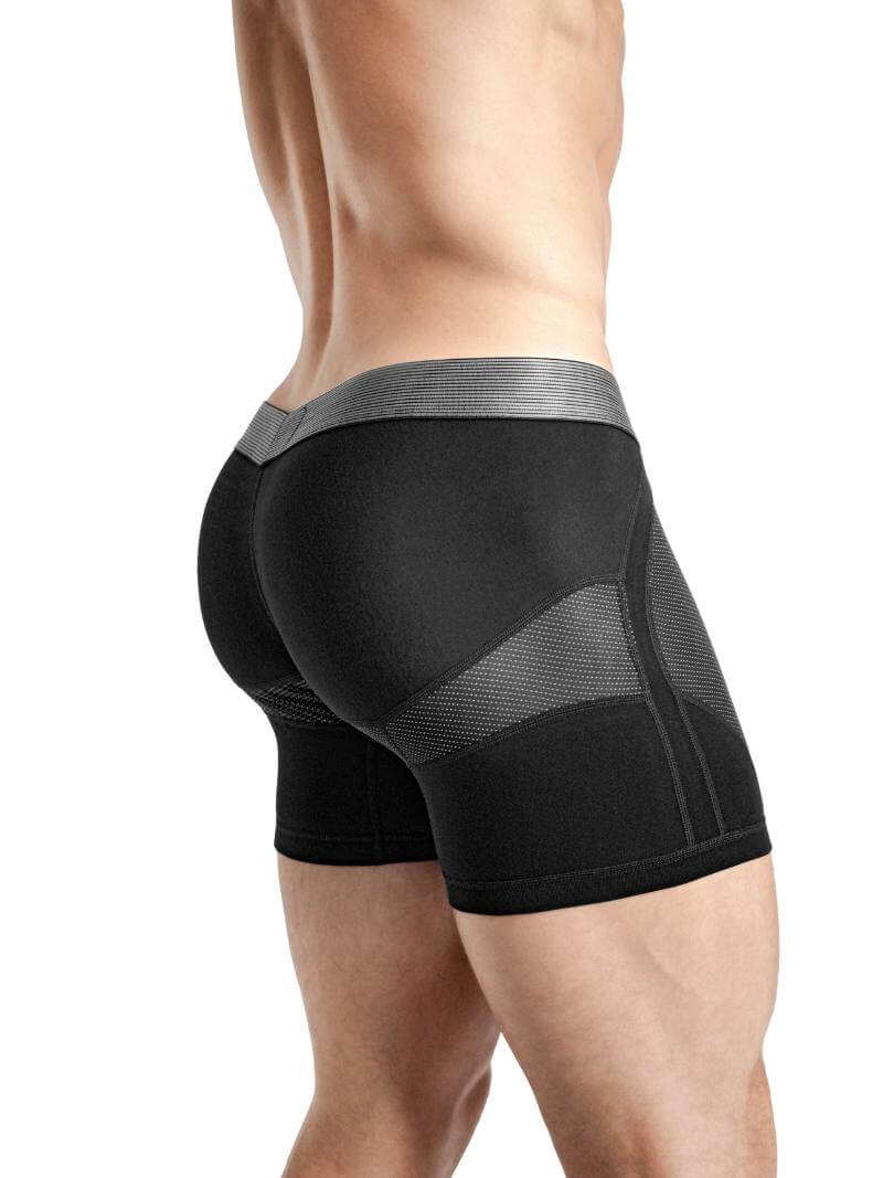 Mens RounderBum Boxer Brief with Anatomic Long Pouch