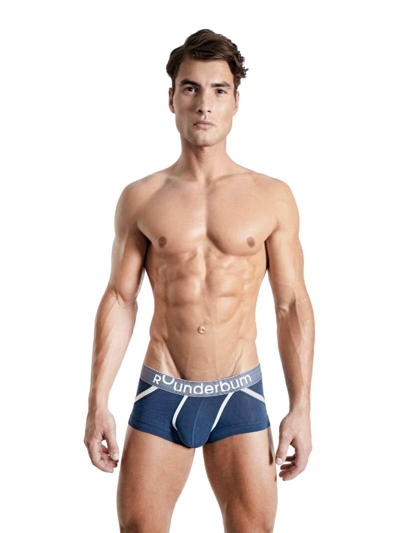 Mens RounderBum Hipster Trunk with Anatomic Long Pouch