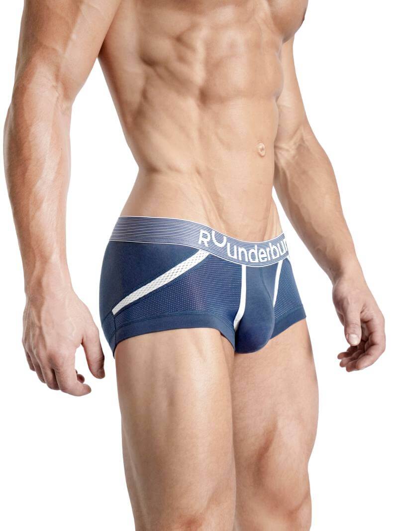 Mens RounderBum Hipster Trunk with Anatomic Long Pouch