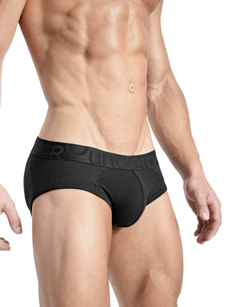 Mens RounderBum Bum Lifting Brief with Butt Supporting Straps