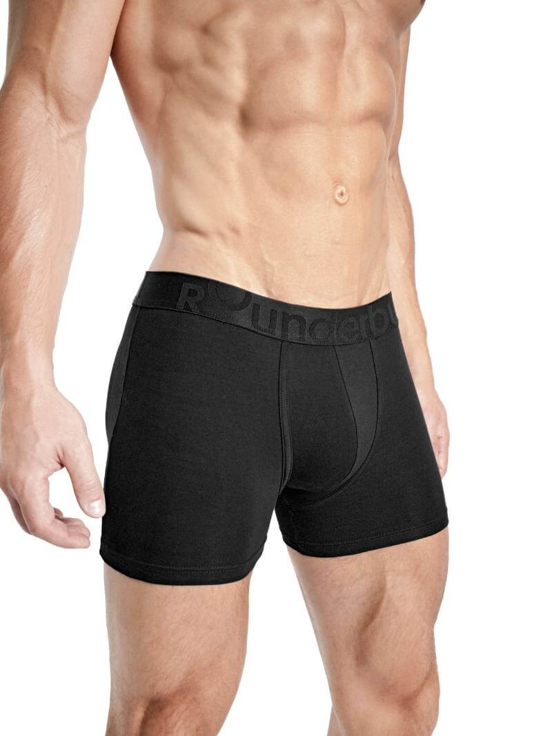 Mens RounderBum Boxer Brief with Bum Reshaping Padding