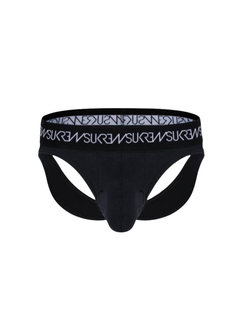 SUKREW Domino Jock V Thong with Large Pouch