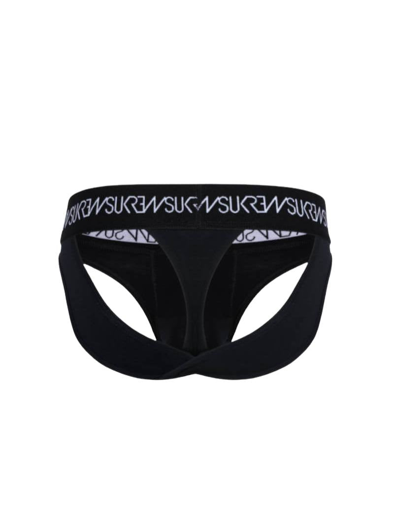 SUKREW Domino Jock V Thong with Large Pouch