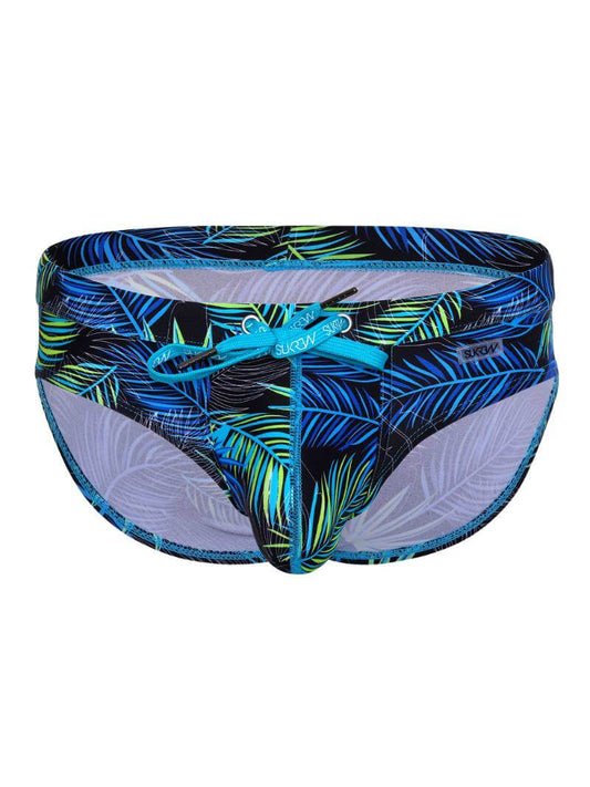 Mens SUKREW Tropical Lime Swimming Brief