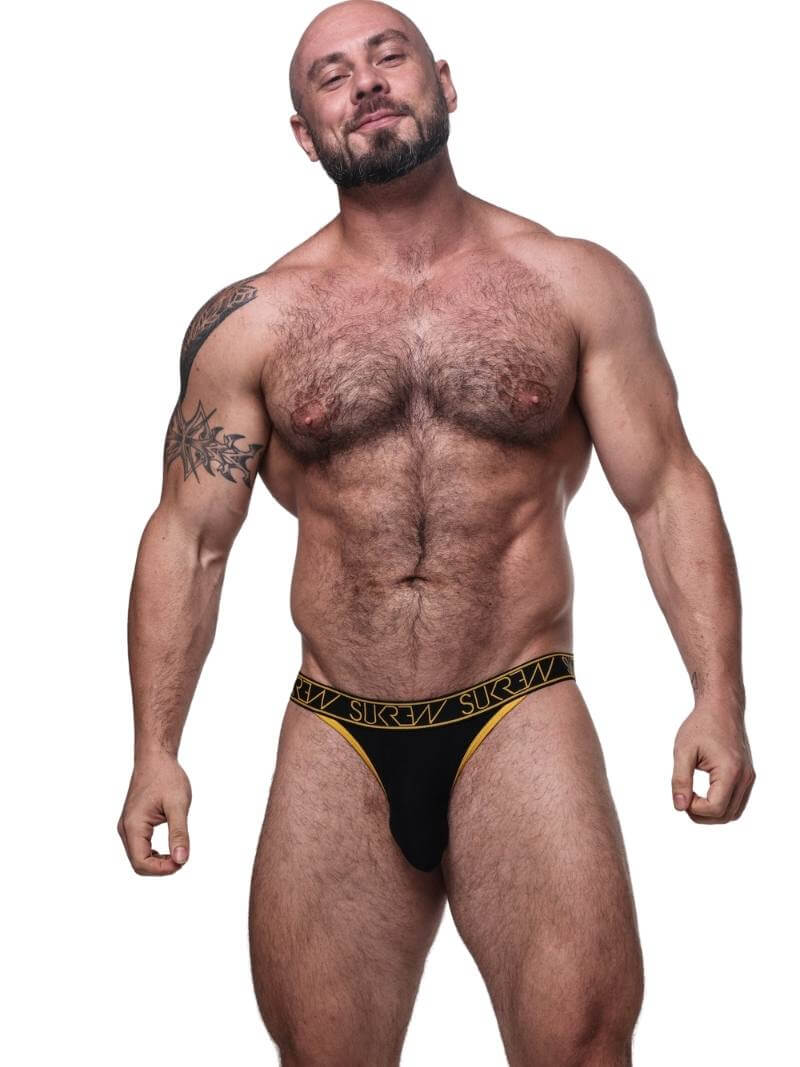 Mens SUKREW Trophy Large Pouch Tanga