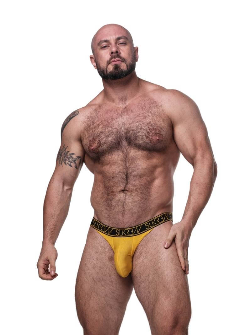 Mens SUKREW Trophy Large Pouch Tanga