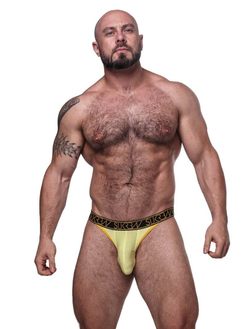 Mens SUKREW Trophy Large Pouch Tanga