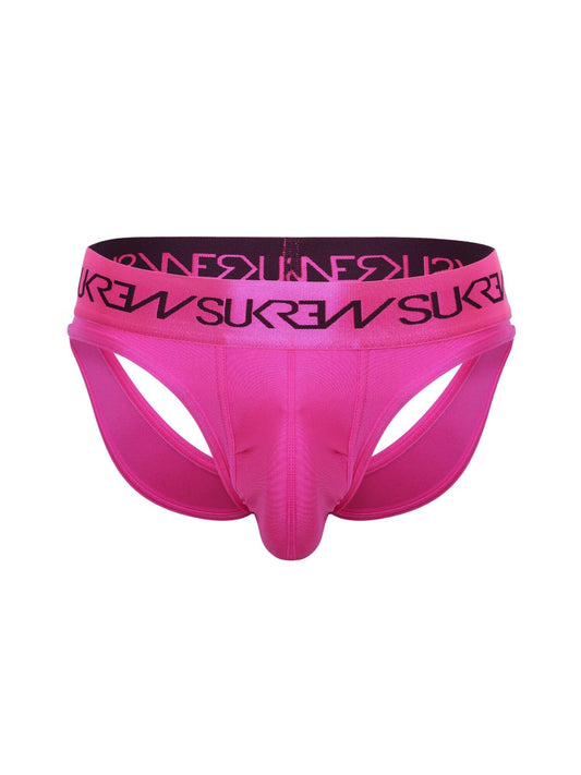 SUKREW Inferno Jock V Thong with Large Pouch