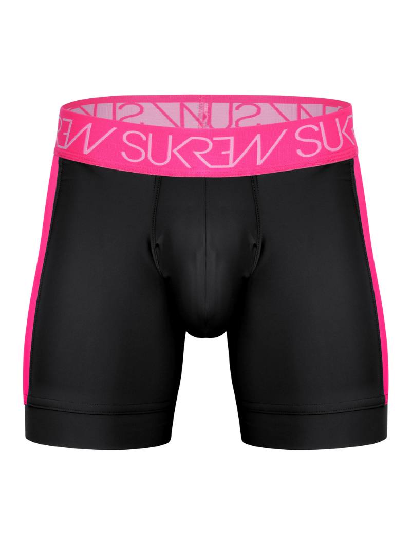 Mens SUKREW Underground Boxer Briefs with Large Pouch & Sheer Side Panels