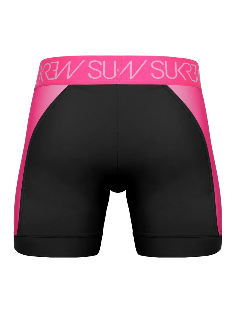 Mens SUKREW Underground Boxer Briefs with Large Pouch & Sheer Side Panels