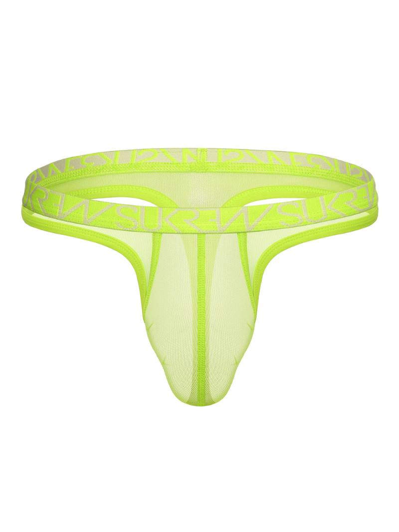 Mens SUKREW Underground Sheer Low-Rise Thong