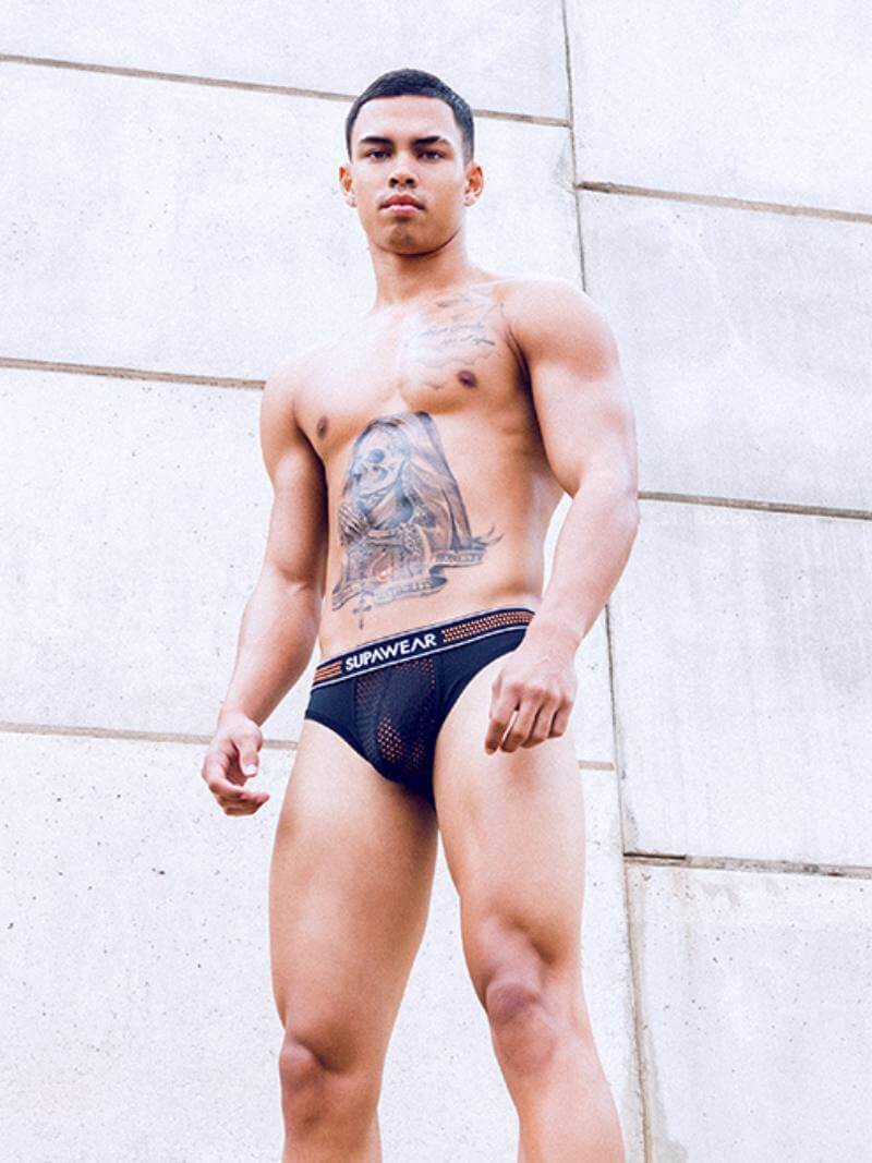 Men's Supawear Neon Mesh Brief