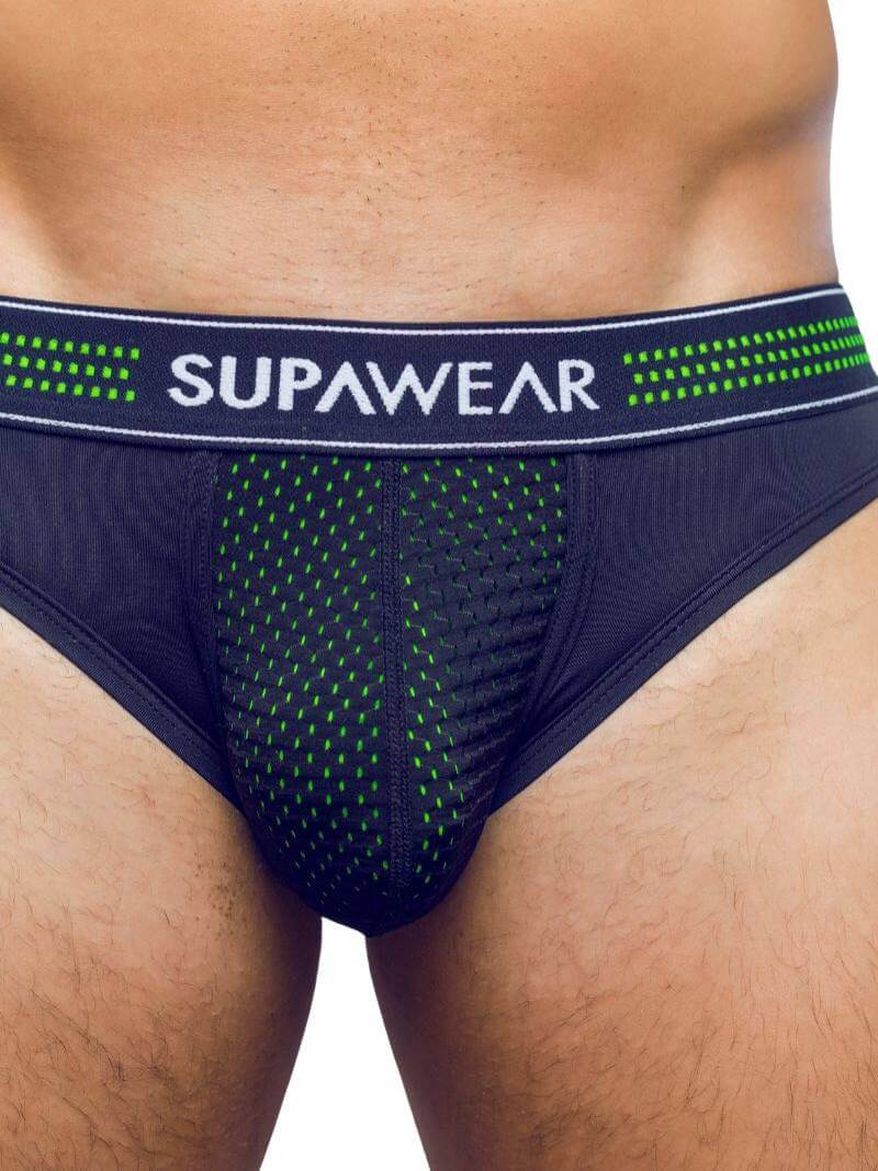 Men's Supawear Neon Mesh Brief