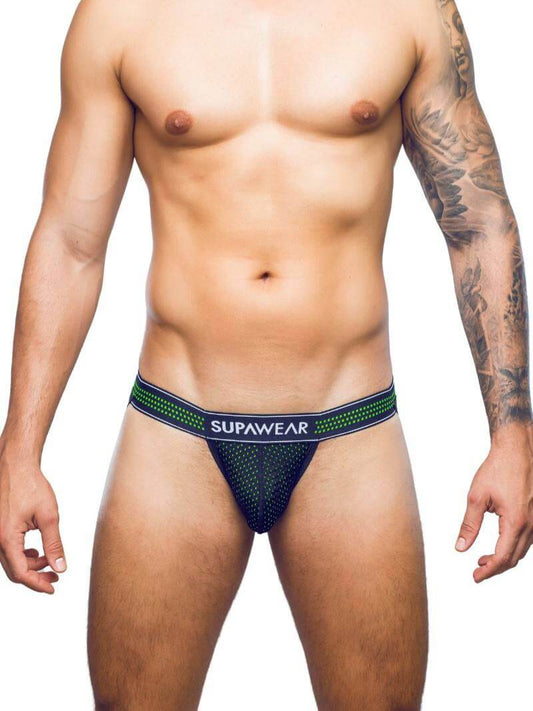 Men's Supawear Neon Mesh Jockstrap