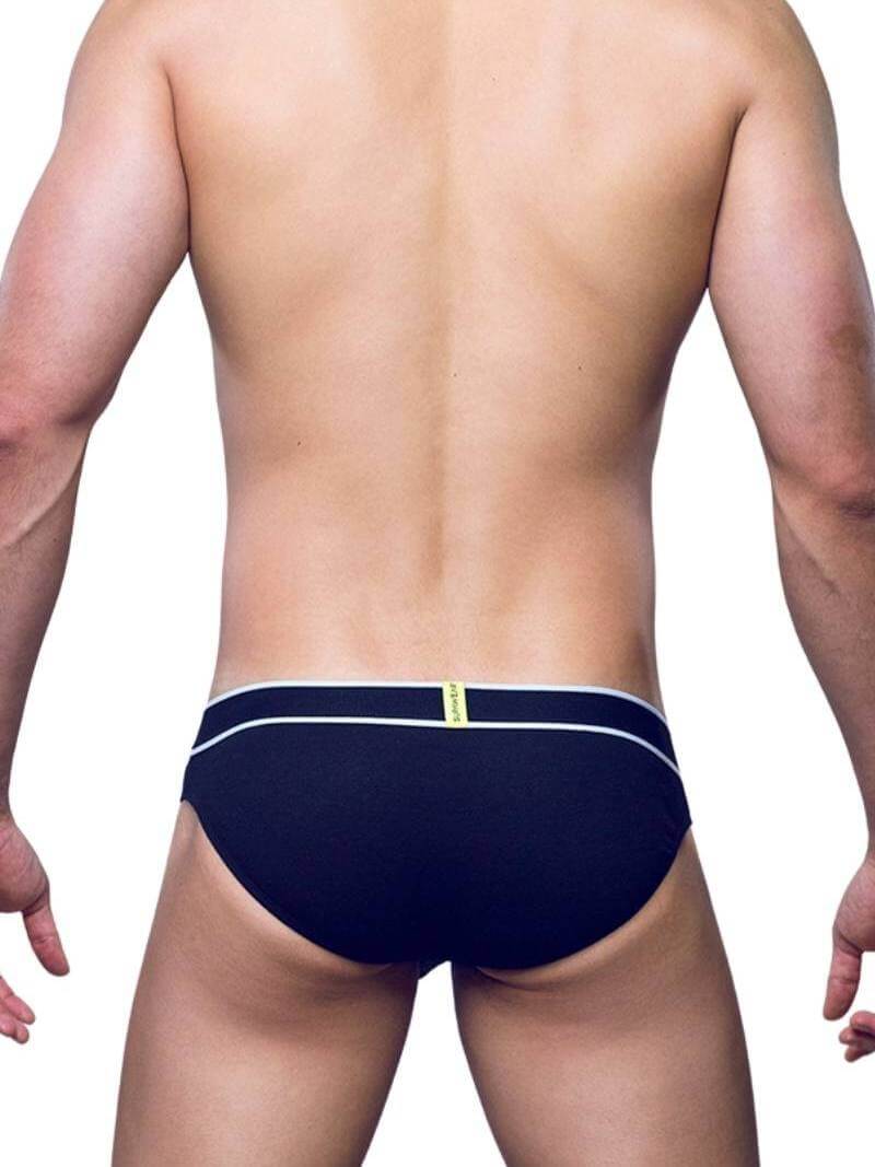 Men's Supawear Ribbed Slashed Brief with XCURV Enhanced Pouch