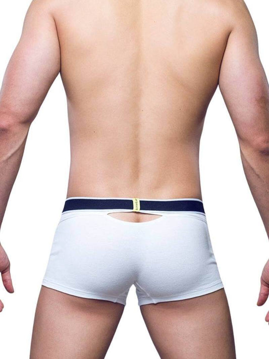 Men's Supawear Ribbed Slashed Trunk with XCURV Enhancing Pouch