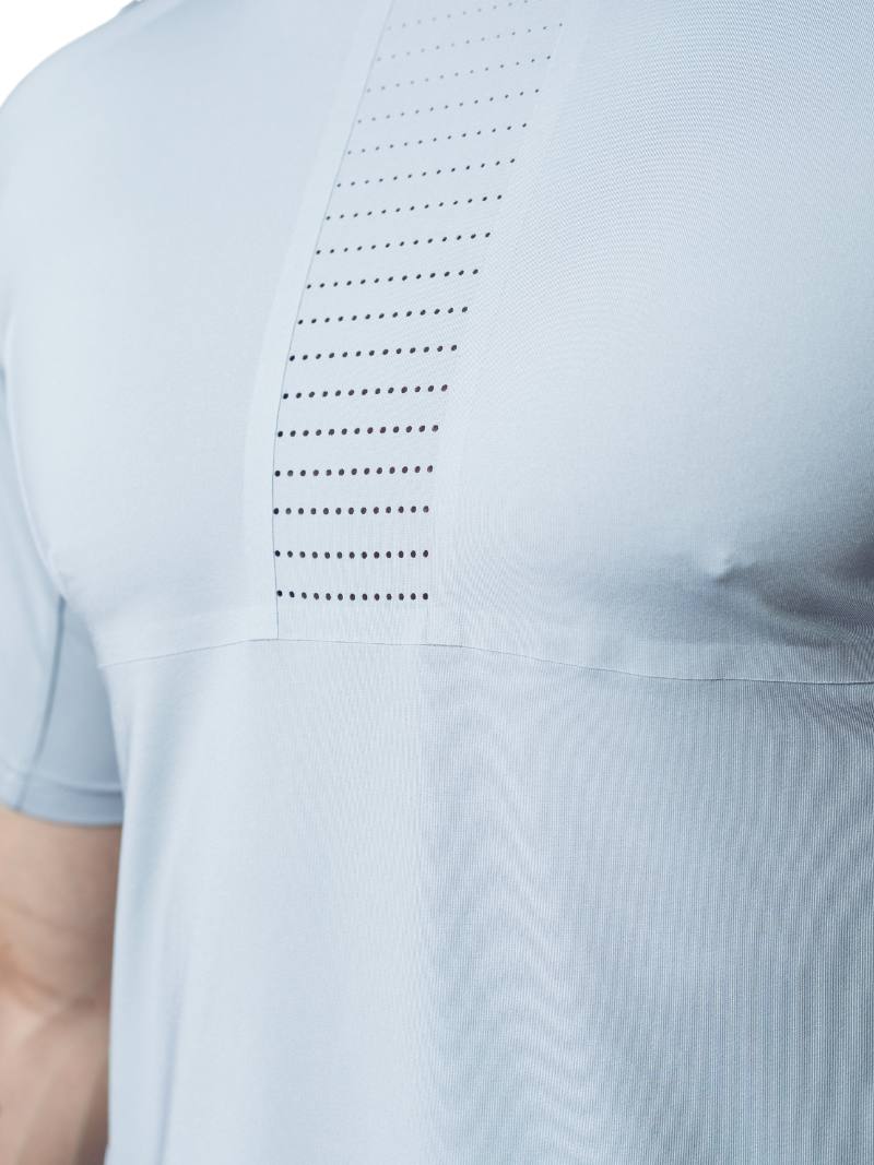 Men's Supawear SPR Fit Ultimate Sports Tee, Pale Grey, Breathable Performance Fabric