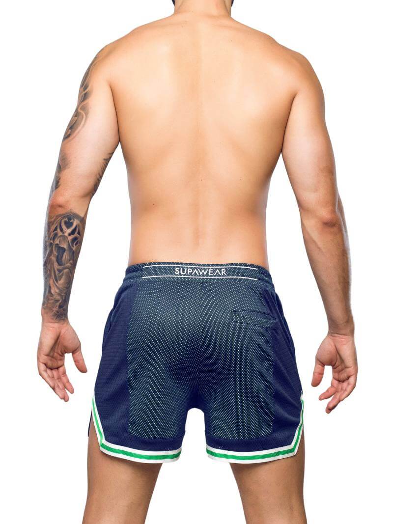 Men's Supawear Swish Mesh Mid-Thigh Sports Shorts