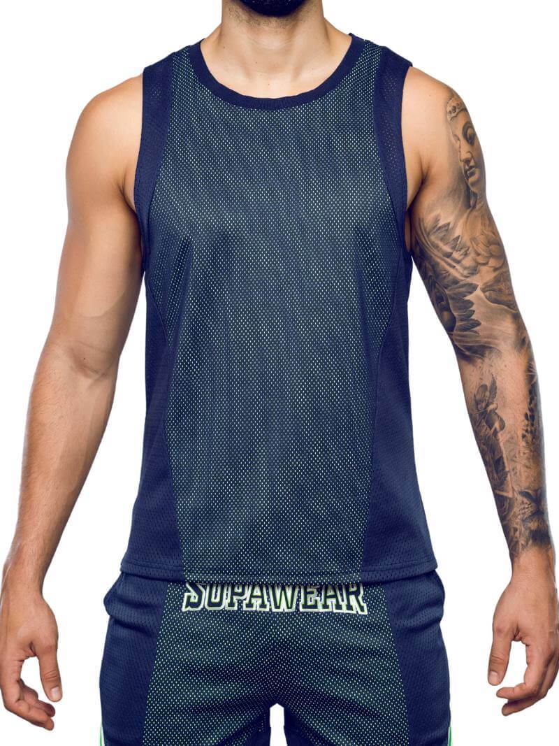 Men's Supawear Swish Mesh Sports Tank Top