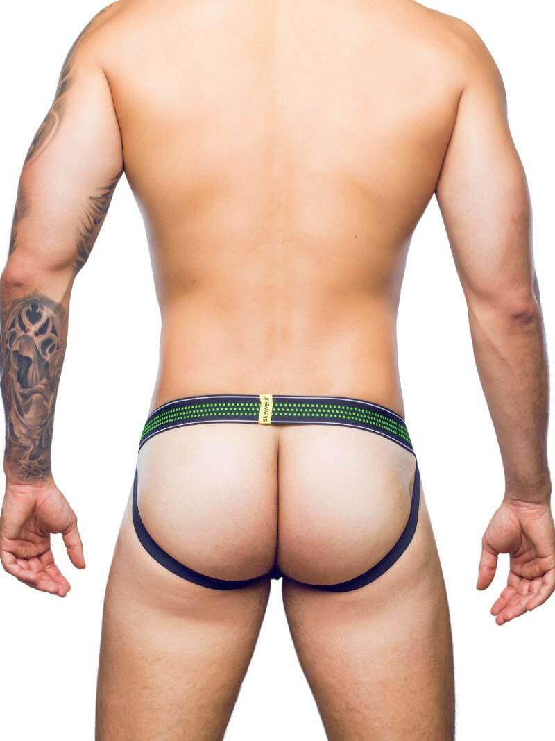 Men's Supawear Neon Mesh Jockstrap