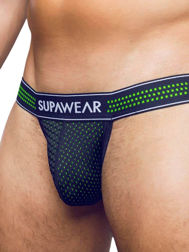 Men's Supawear Neon Mesh Jockstrap